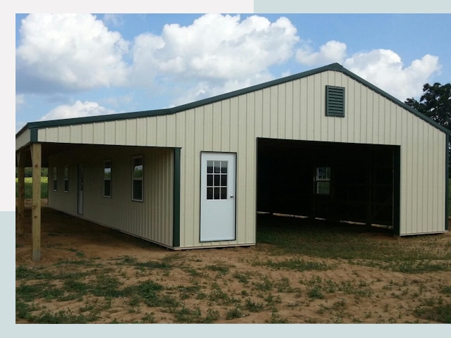 Строительство конюшен в Тихорецке