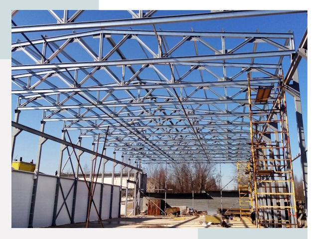 Строительство цехов в Тихорецк от 618 руб. под ключ