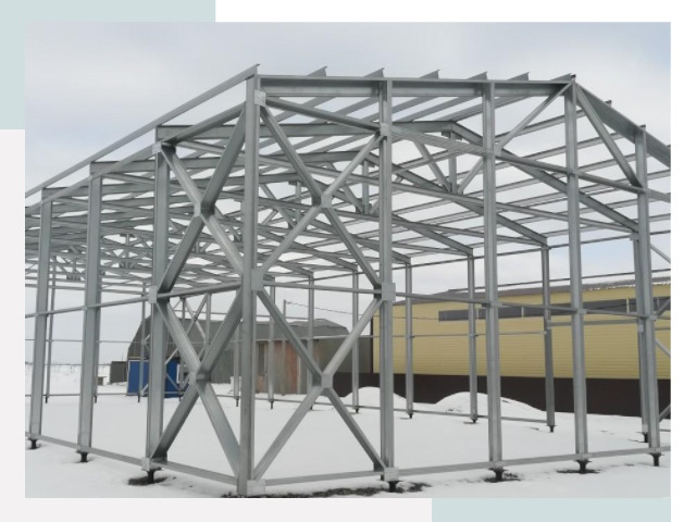 Каркасные ангары в Тихорецке