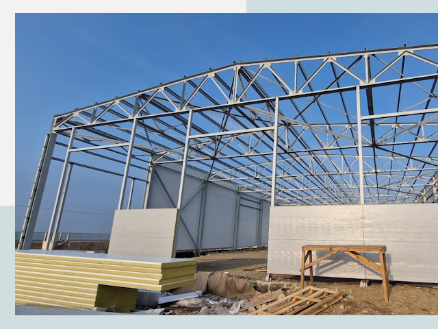 Утепленные ангары в Тихорецк от 618 руб. за м²