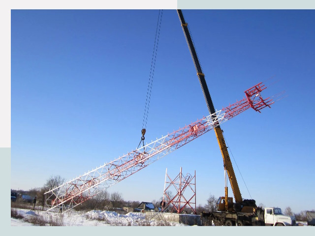 Строительство башен связи в Тихорецке от 618 руб.