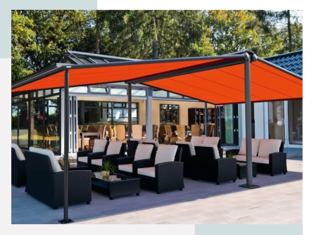 Навесы для кафе и ресторанов в Тихорецке