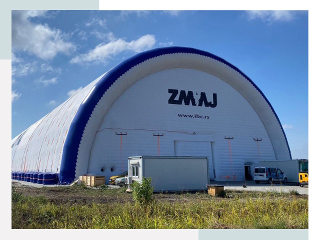 Брендирование ангаров в Тихорецке