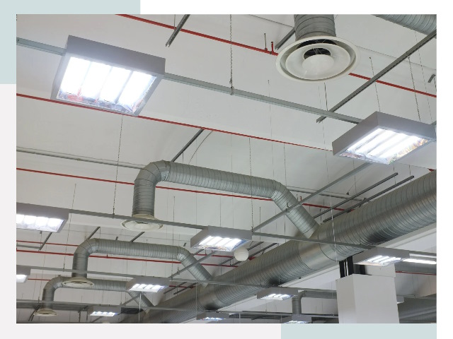 Вентиляция ангаров в Тихорецке